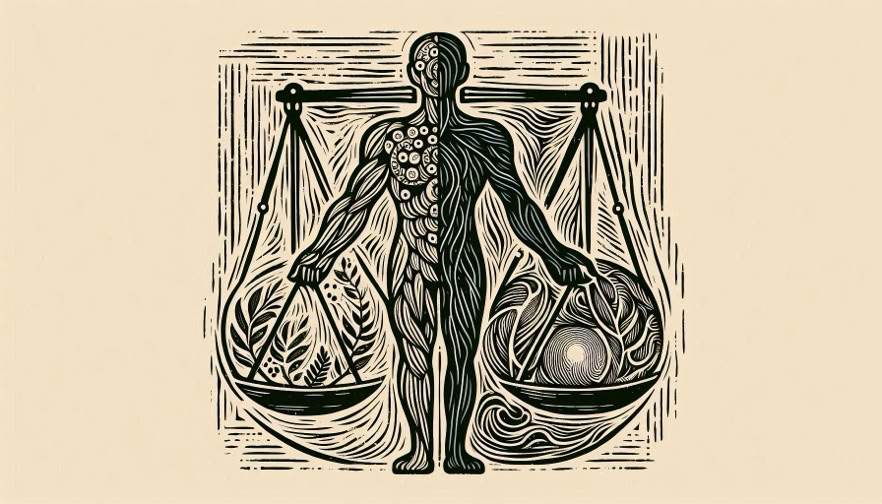 vintage linocut style illustration symbolising online hypnotherapy connection