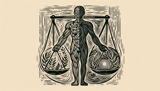 vintage linocut style illustration symbolising preparing for online hypnotherapy connection